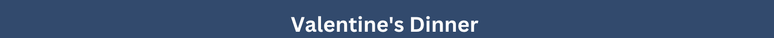 Website Banner Valentine's Dinner 2026
